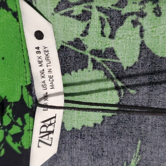 NEW ZARA Nadia Button-front Dress XXL - Picture 6 of 9